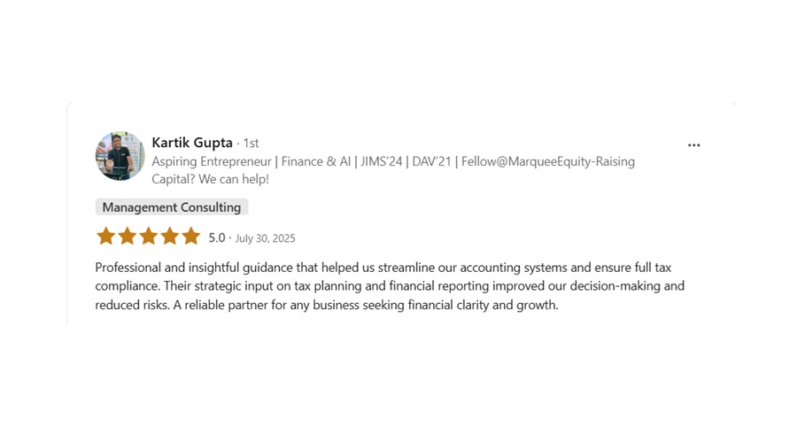 LinkedIn review from Kartik Gupta
